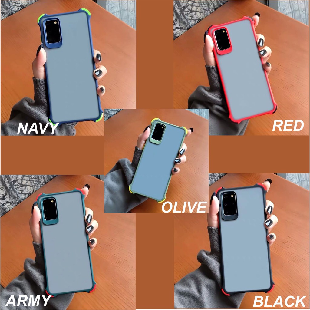 Case Oppo A3S A5S A7 A12 A11K A5 A9 A52 A92 A53 A54 4G 2020 Fuze My Choice Anticrack