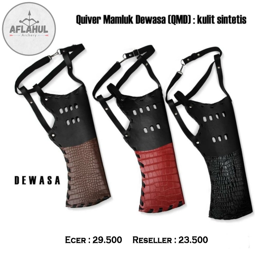 Quiver Mamluk Dewasa Aflahul Archery | Olahraga Panahan Murah Busur Panah Horsebow Archery