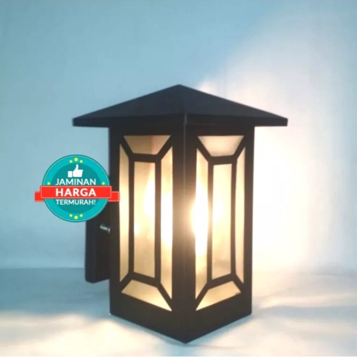 Lampu Tempel Dinding Hias/ Lampu Tempel Dinding Teras Depan