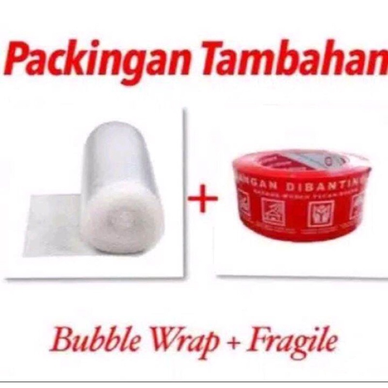

TAMBAHAN PACKING BUBBLE WARP + FRAGILE