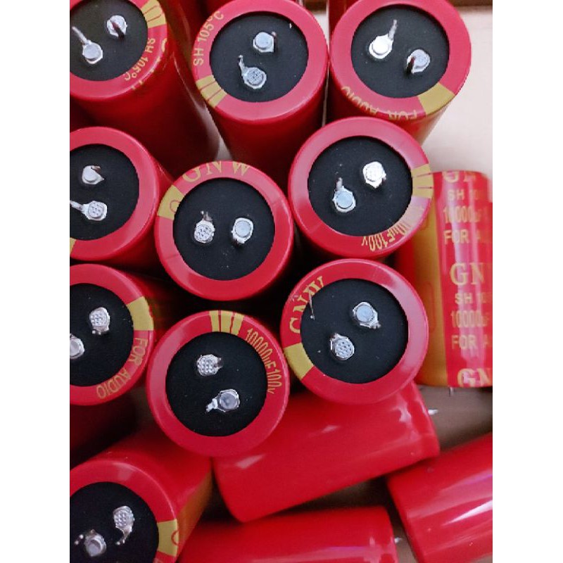 Elco 10.000uf 100V.10rb 100 volt Audio Gnw ori
