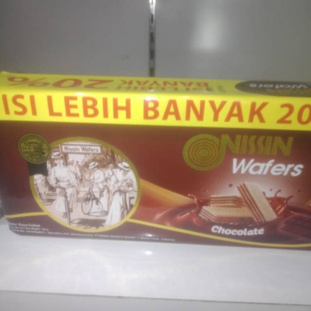 

NISSIN Wafers Chocolate 30 Pak