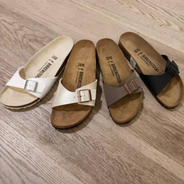 BIRKENSTOCK MADRID WHITE, BLACK, PEARL AND MOCCA VARIOUS SIZE. SALE
