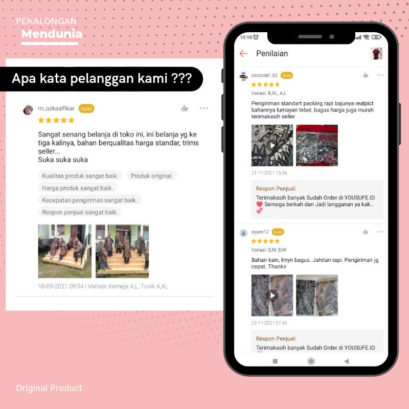 Atasan Batik Tunik Wanita Prada Hitam Lengan Panjang Bisa Seragaman M L XL XXL Standart Jumbo Muslimah