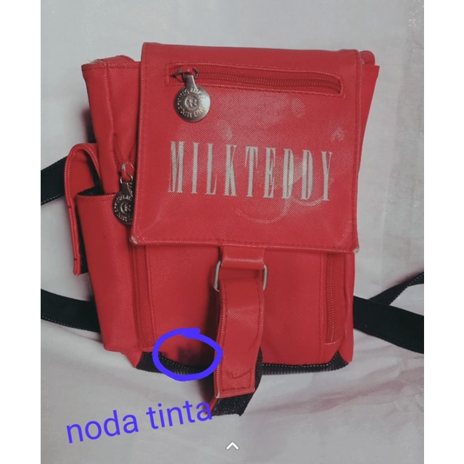 tas milk teddy original