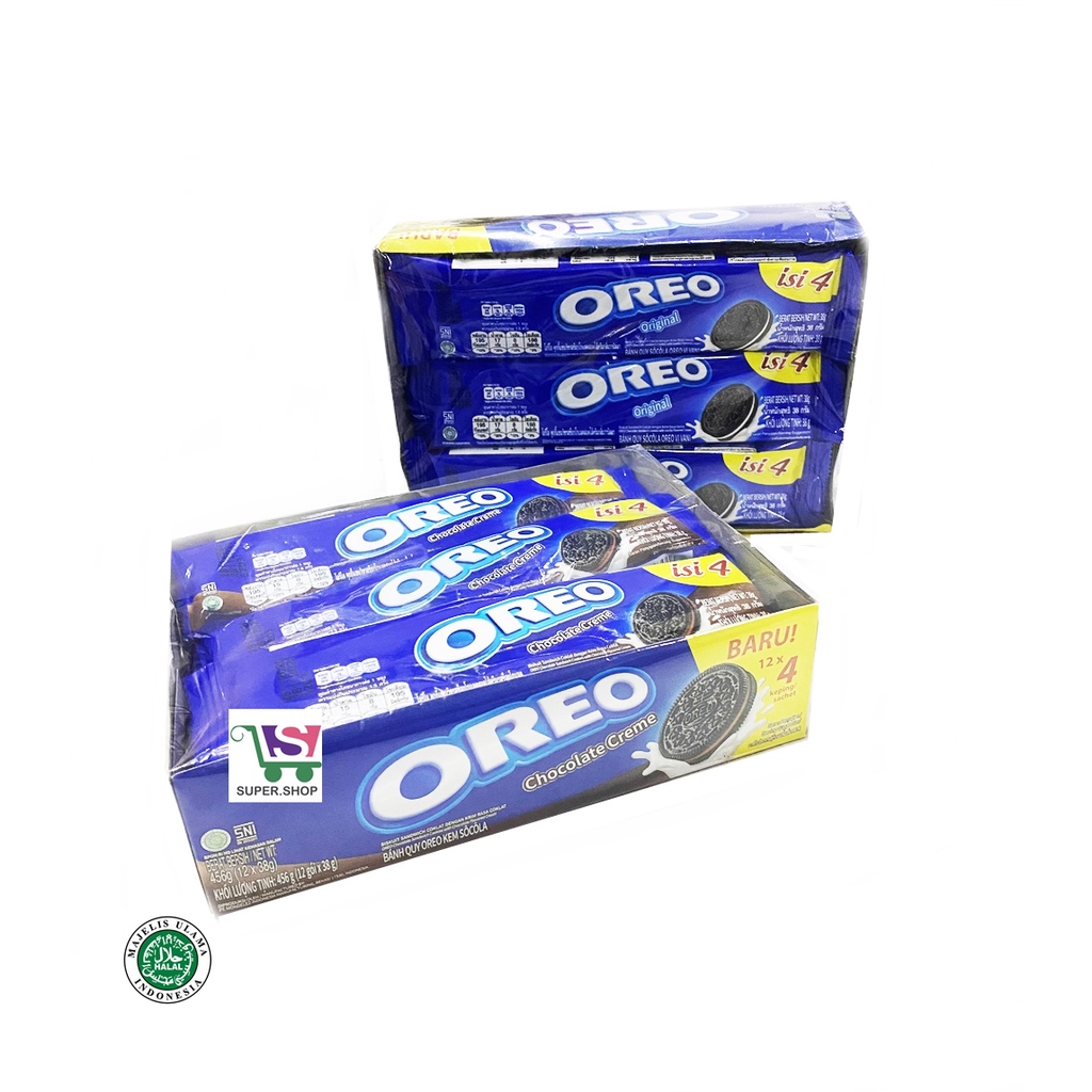 OREO Pack Vanilla / Chocolate (isi 12 bungkus)