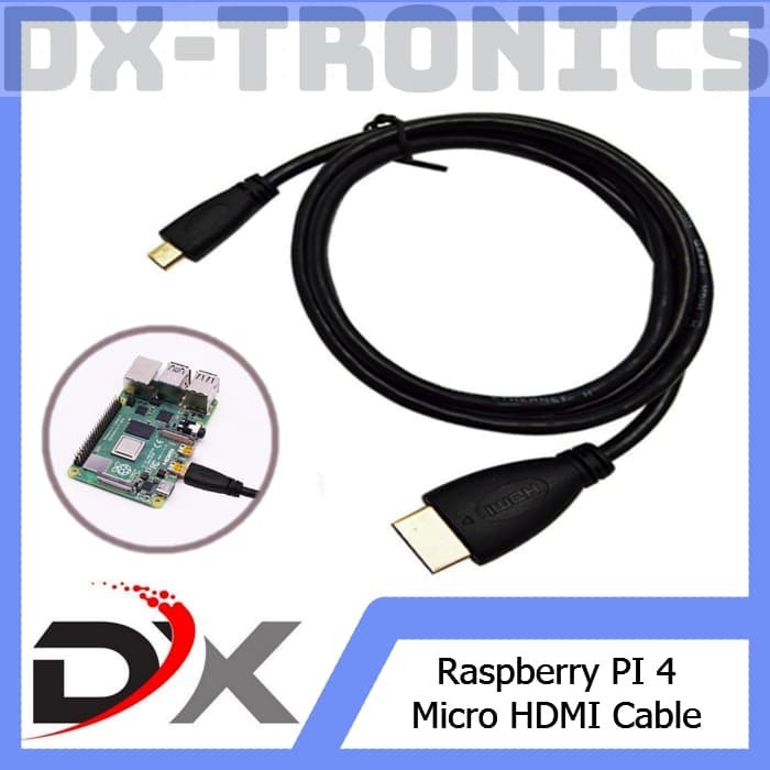 Kabel HDMI to Micro HDMI Raspberry PI 4 PI4