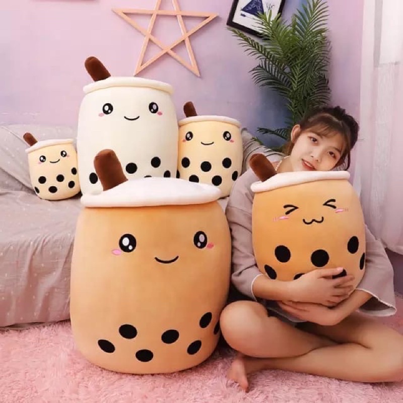 Boneka Boba Brown Sugar Milk Tea Premium Import