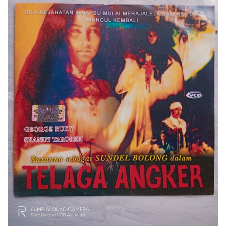 VCD original Suzanna jadi sundel bolong dalam TELAGA ANGKER