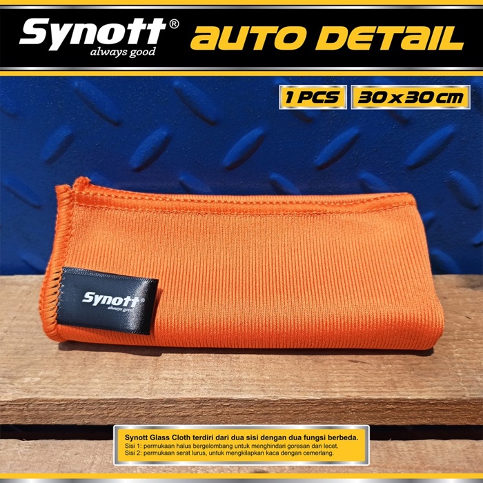 Kain Lap Microfiber Synott Motor, Visor Helm, Mobil, Aman Gores Baret