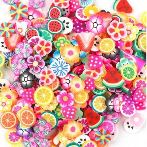 Nail Accessories - 3D Shape Fimo (1000pcs)