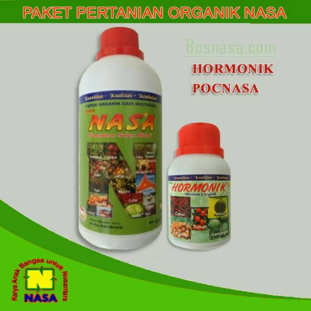 Paket pertanian organik Nasa poc nasa dan hormonik