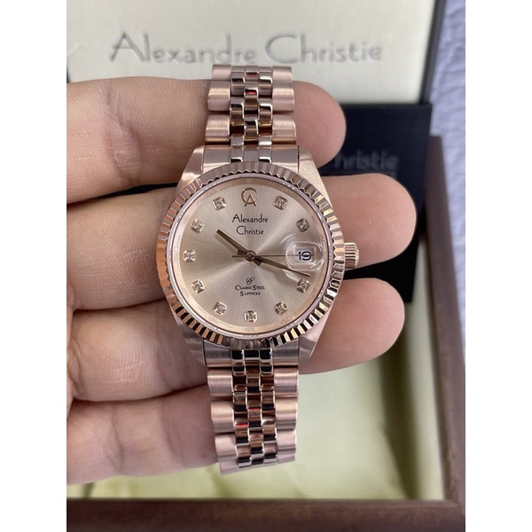 alexandre christie 5013ld rosegold wanita