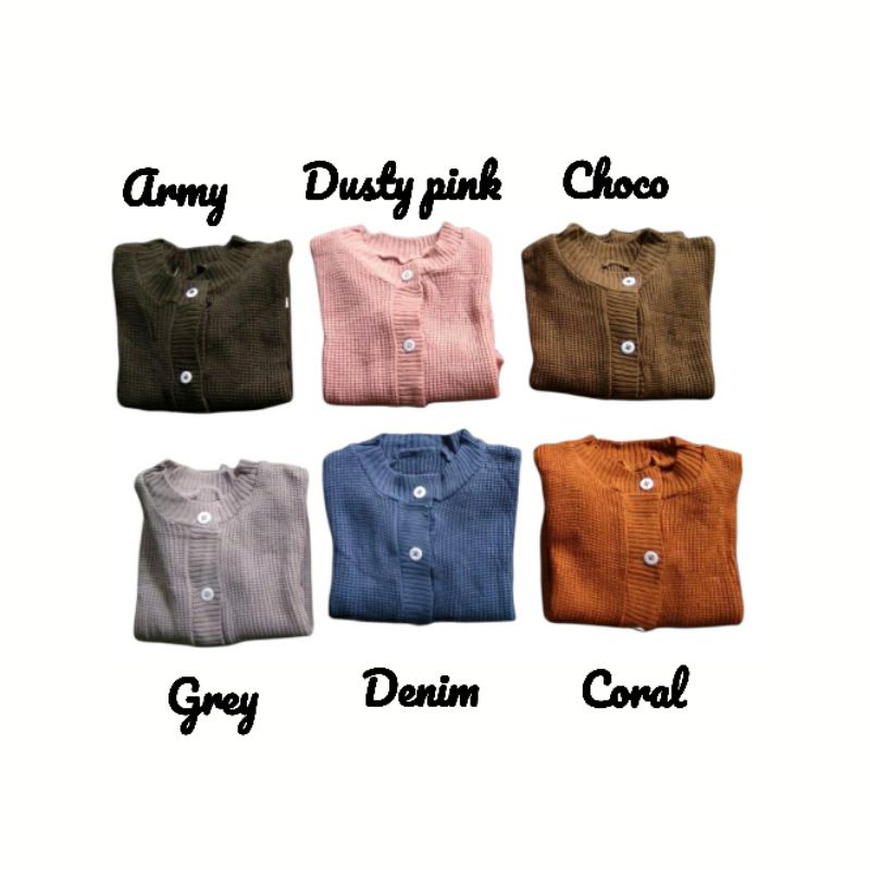 Cardigan Rajut Anak Perempuan