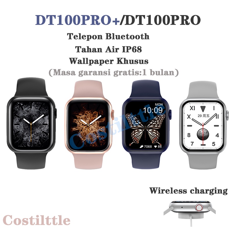 【Ready Stock】DT NO.1 DT8 Ultra TWS Smart Watch 2.2 inch Bluetooth Call Accurate Heart Rate Explosion-proof Glass NFC GPS Track Smartwatch