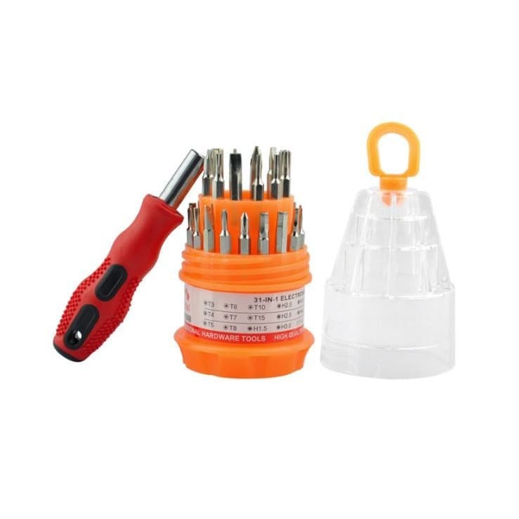 Obeng Set Reparasi EDC Tools Kit Set PC HP BULK 31 in 1 Multifungsi