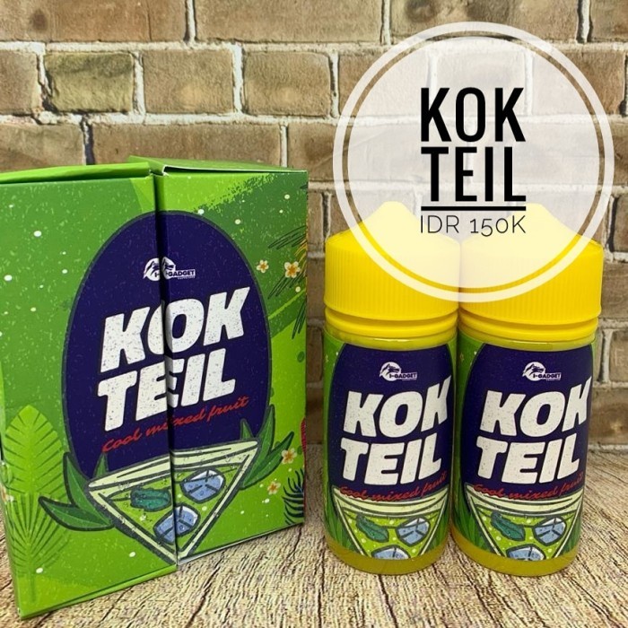 Kok Teil 100ml Cool Mixed Fruit 3mg by kokteil Vape Berpita Cukai