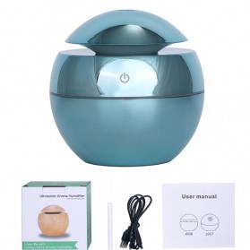 DELIXING Ultrasonic Air Humidifier Diffusers Aromatherapy USB 130ml - RJS62 - Blue