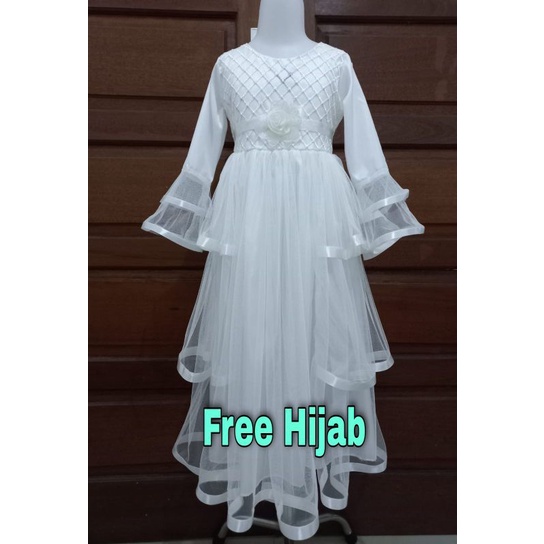 BAJU PESTA ANAK PEREMPUAN MUSLIMAH/BAJU PESTA ANAK PEREMPUAN/BAJU PESTA ANAK