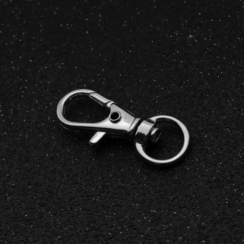 Top Key Ring Unisex Klip Jepit Lobster Putar