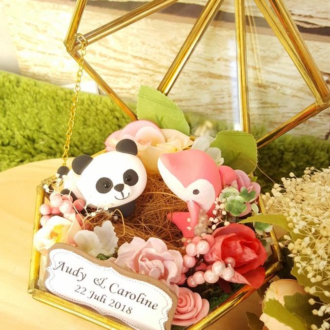 

[COD] Wedding ring box terrarium kotak cincin custom [COD]