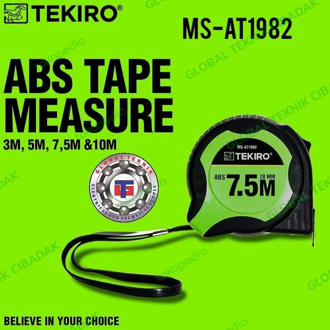 Tekiro Meteran 7.5 Meter Abs - Abs Tape Measure 7.5 M