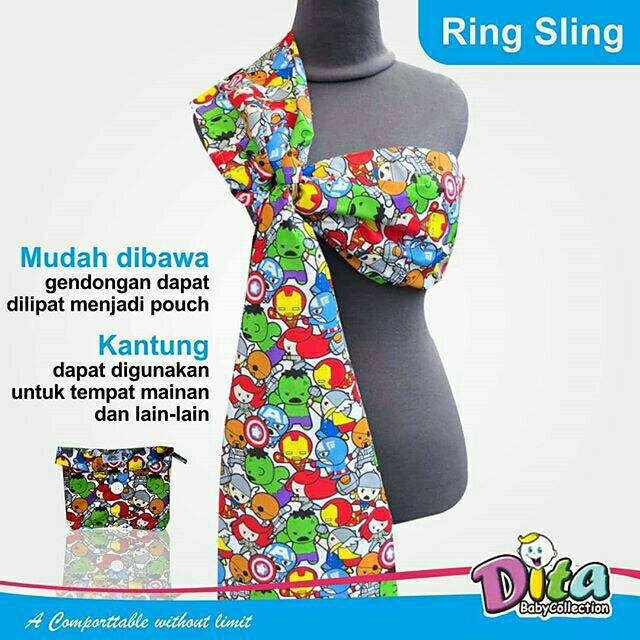 Gendongan Ringsling Standar Tanpa Busa