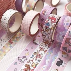 

や KYUKA Sticky Notes Transparan 50 lembar Tahan Air Untuk Kantor / Sekolah/ Plastik Dapat Ditulis Permukaan Halus G / Transparent Sticky Note ル