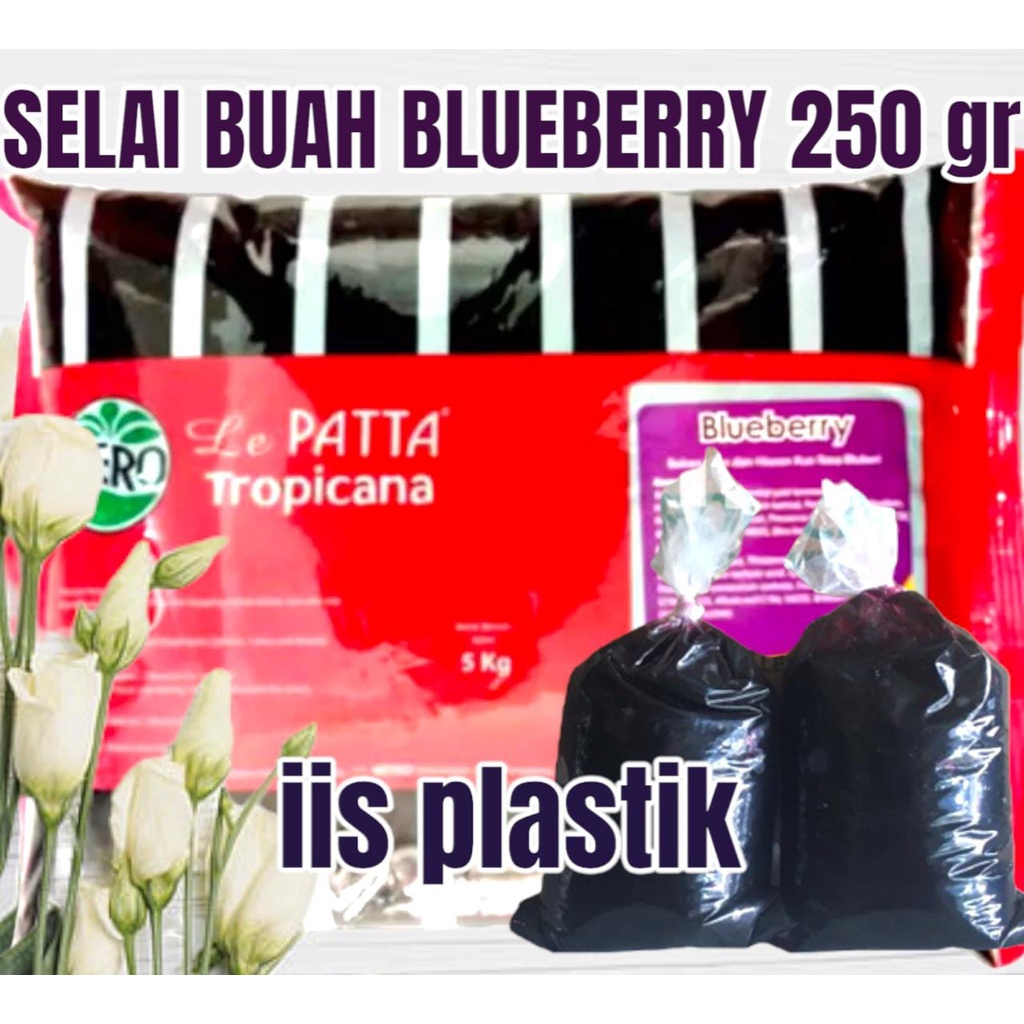 Selai Strawberry Blueberry Nanas pineapple Lepatta Mero CF Olesan Isian Roti Stroberi repack 250