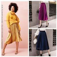 ROK PLISKET VELVET BLUDRU PENDEK 7/8/ROK MAXI BLUDRU PENDEK/VELVET BLUDRU MAXI SKIRT