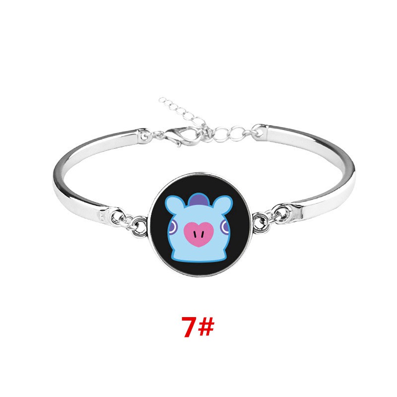 [Bayar Di Tempat]BTS KPOP BT21 Metal Gelang