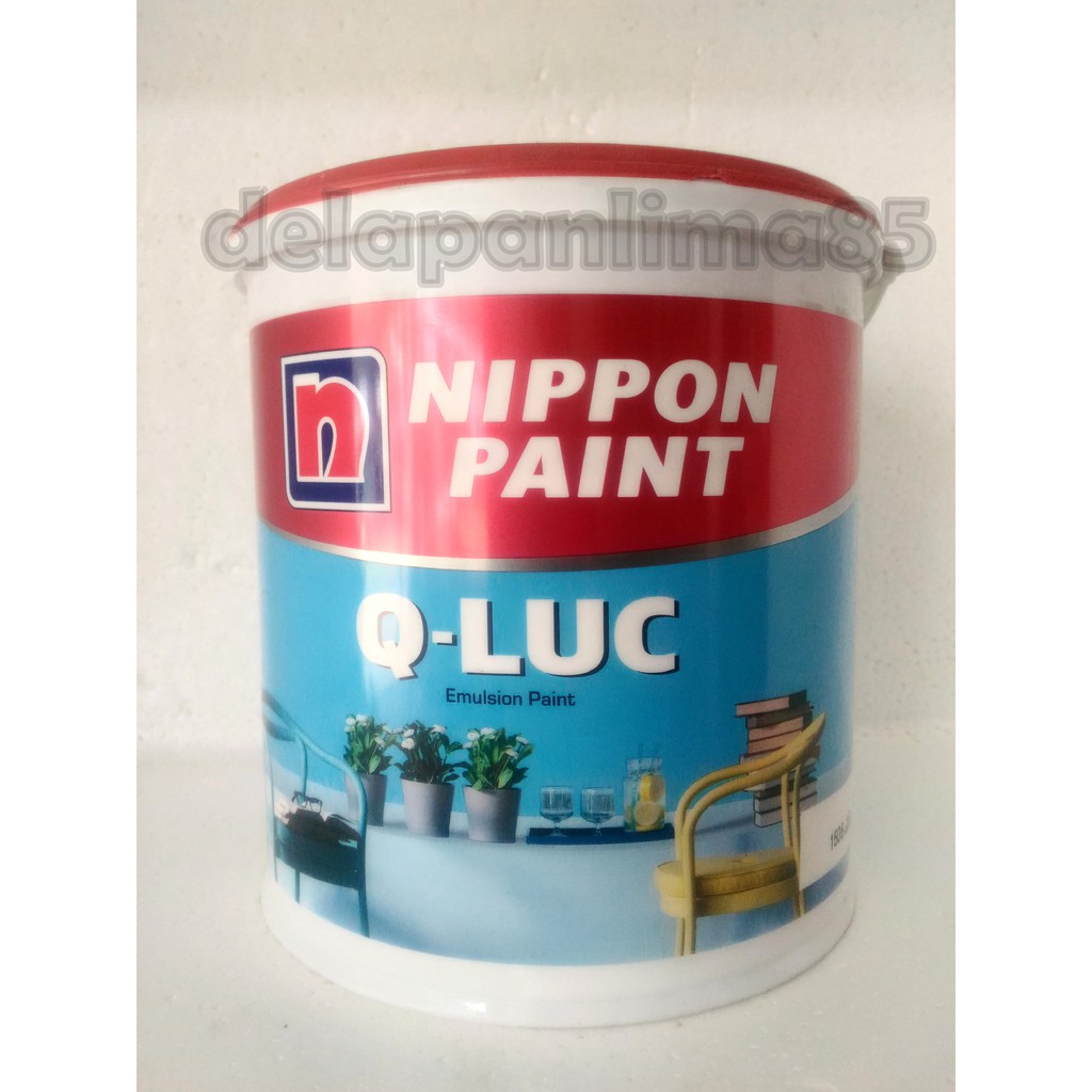  Cat  Tembok  Qluc  Emulsion Paint nett 4 5 kg By Nippon Paint 