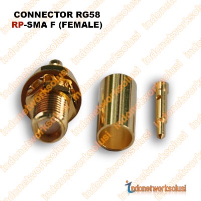 ONEKTOR CONNECTOR RG58 RP-SMA F (FEMALE)