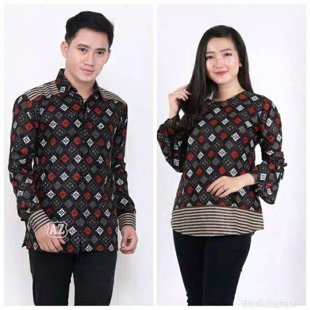 Kemeja Batik Tunik Uj