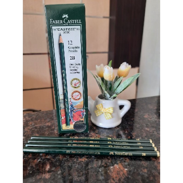 

Pensil FaberCastell 9000 2B-3B-4B-5B-6B-7B-8B