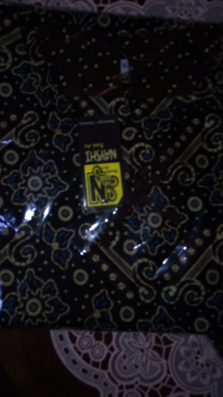 Harga Termuraah.. Nayshi Batik Hrb026 Grosir Sarimbit Couple Batik Motif Sogan Sekar Kenongo Batik S