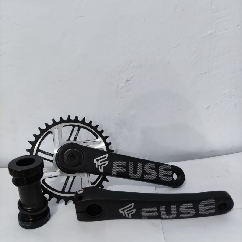 Crankset MTB Fuse 32T Hollowtech 2 HT2 Crank Chainwheel  include BB