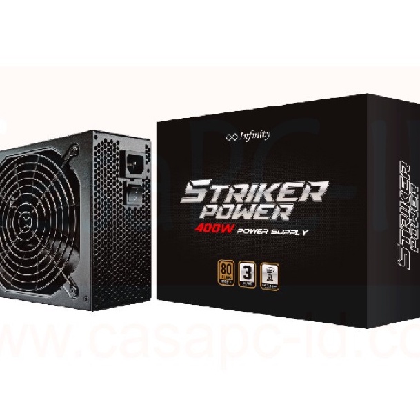 Power Supply Infinity Striker Power 420 Watt / PSU 420Watt 80 Plus Bronze resmi