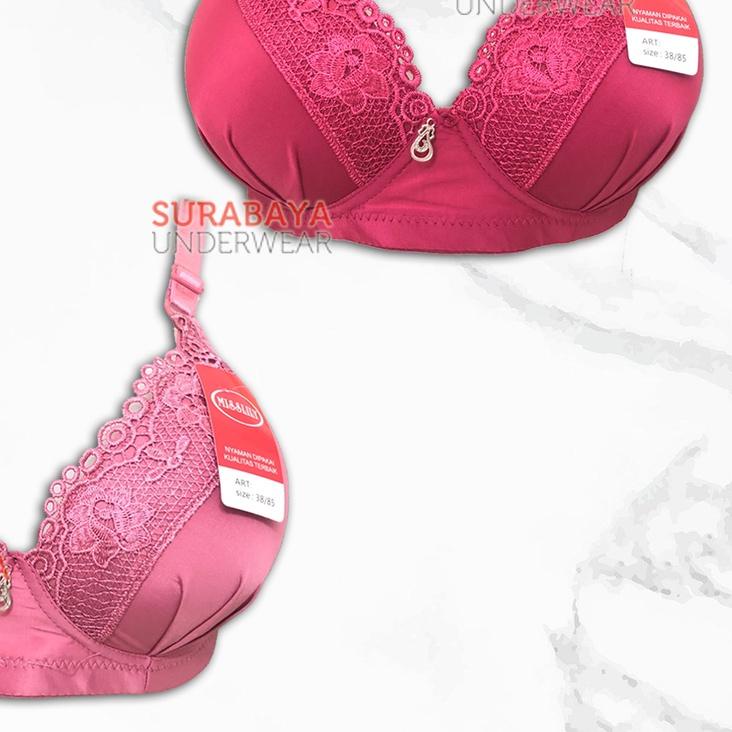 ☝ BRA / BH BRUKAT CUP BESAR KAIT 3 TANPA KAWAT ●