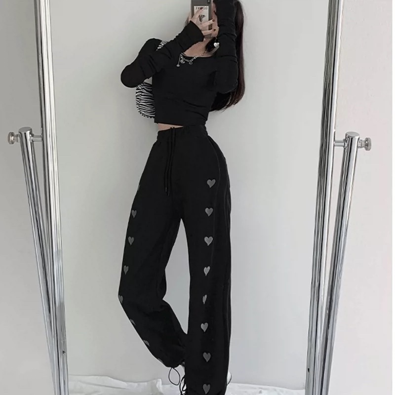 JOGGER IMPORT PANTS CELANA WANITA CEWEK PANJANG DANCER MX840