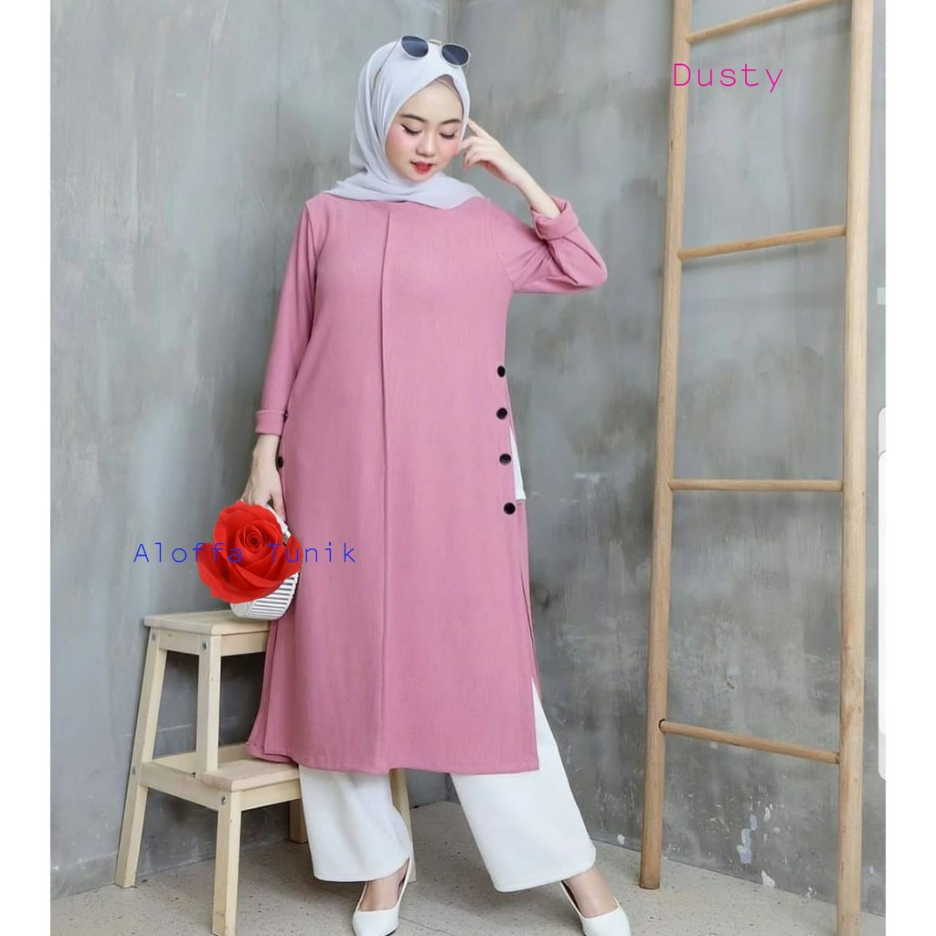 baju tunik2020-baju tunik wanita terbaru-baju atasan wanita tunik-baju tunik murah