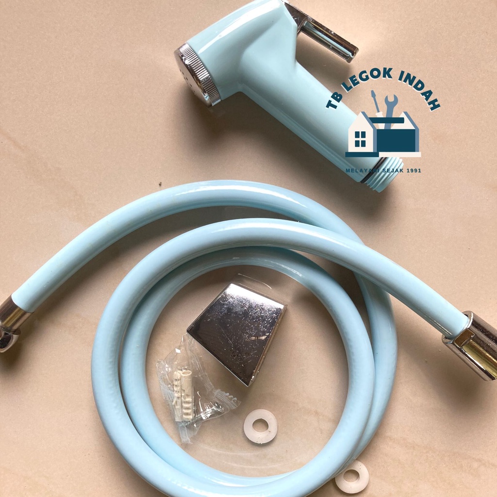 JET SHOWER CLOSET KLOSET TOILET MEREK NIKKEN NK-899 ORIGINAL SATU SET LENGKAP DENGAN SELANG / SHOWER