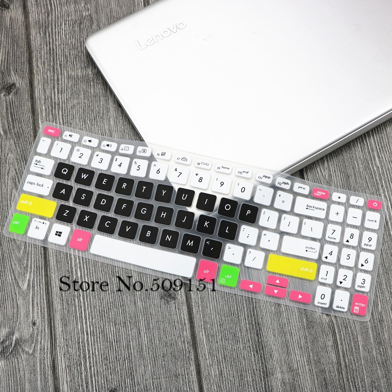 Skin Cover Keyboard 15.6 &quot;Untuk Asus VivoBook 15 F512 F512DA F512U X512 S15 X512Fj X512FL X512UA X512UF X512FA X512