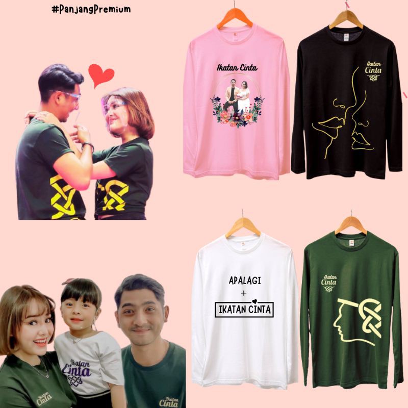 Kaos Ikatan Cinta Lengan Panjang Premium | Apalagi + Muri Series