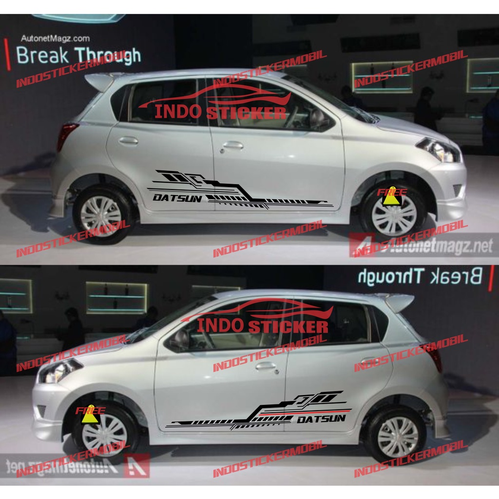 Harga Cutting Sticker Mobil Datsun Go Terbaru Februari 2022 BigGo Indonesia