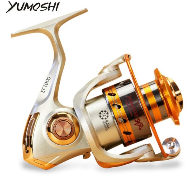 YUMOSHI REELSKING EF5000 Reel Pancing Spinning 12 Ball Bearing