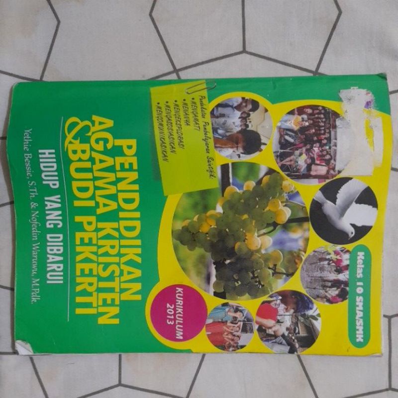 buku agama kristen dan budi pekerti kelas 10 sma buku agama kristem kelas 10 smk kurikulum 2013 BUKU