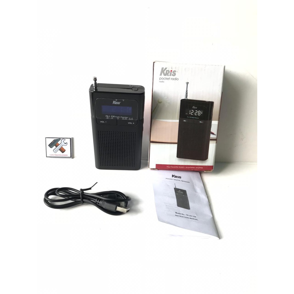 RADIO PORTABLE CHARGER FM  BISA DI CAS SPEAKER LOUD AUTO TUNING