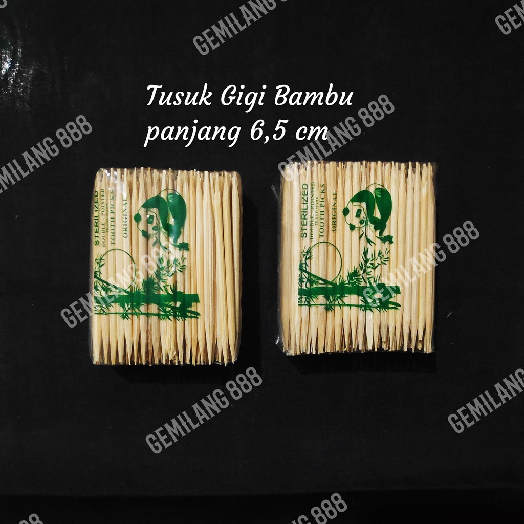 Tusuk Gigi Bambu , toothpick