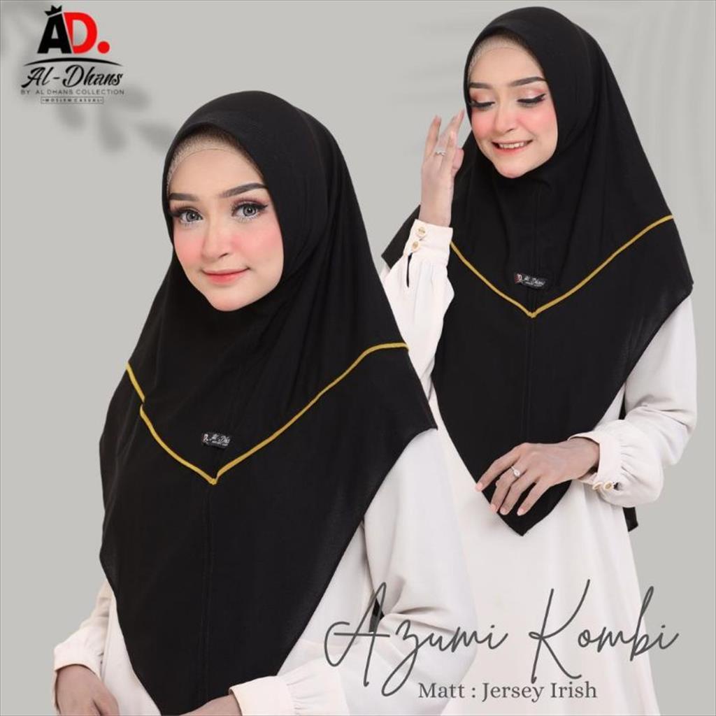 (Original Al-Dhans) Hijab Azumi Kombi by Al-Dhans - Jersey Irish